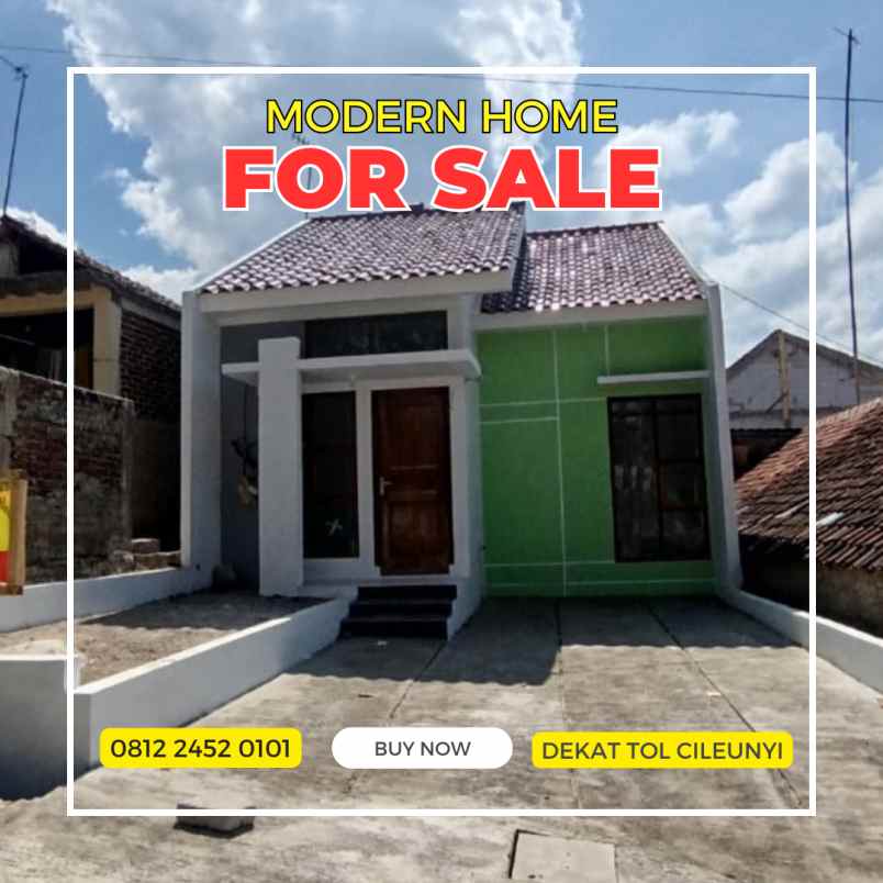 dijual rumah jl villa bandung indah