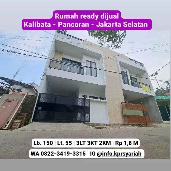 dijual rumah kalibata