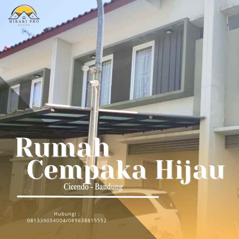 dijual rumah kec cicendo