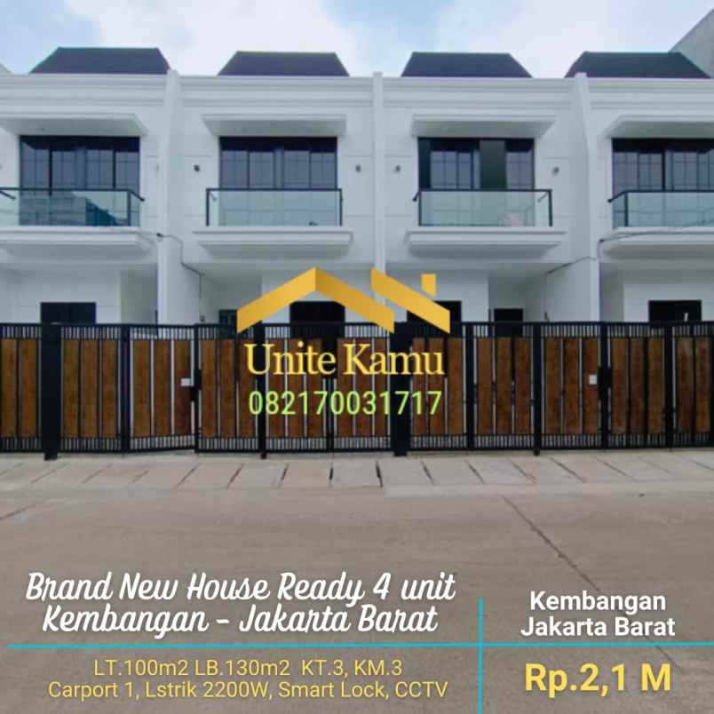 dijual rumah kembangan jakarta barat