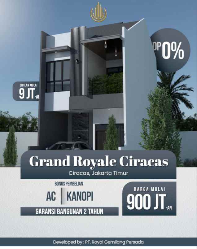 dijual rumah klp dua wetan kec ciracas