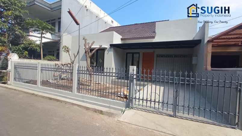 dijual rumah komplek leuwi sari bkr