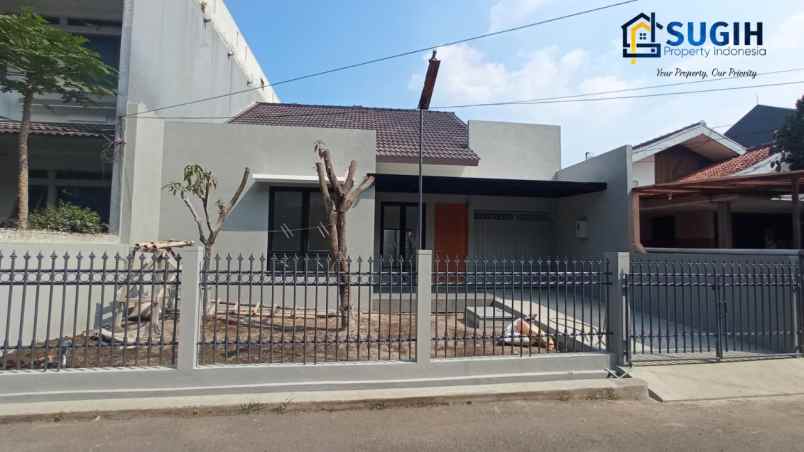 dijual rumah komplek leuwi sari bkr