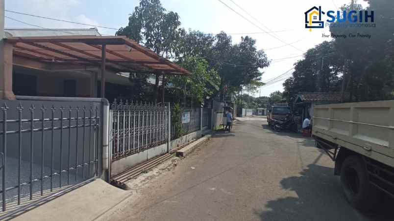 dijual rumah komplek leuwi sari bkr