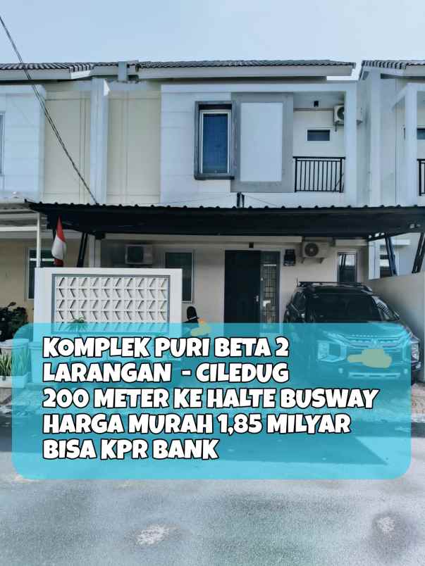 dijual rumah komplek puri beta 2