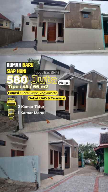 dijual rumah kotagede