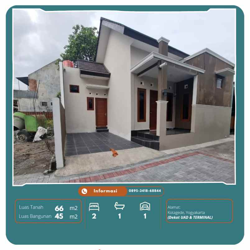 dijual rumah kotagede