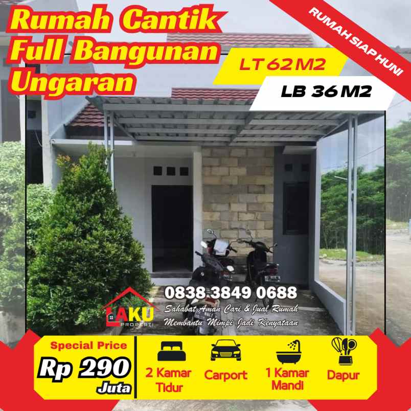 dijual rumah leyangan ungaran