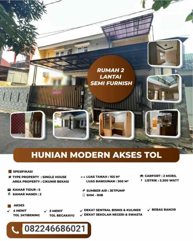 dijual rumah masnaga