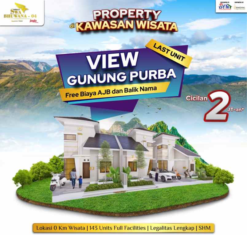 dijual rumah murah di gunung kidul view indah