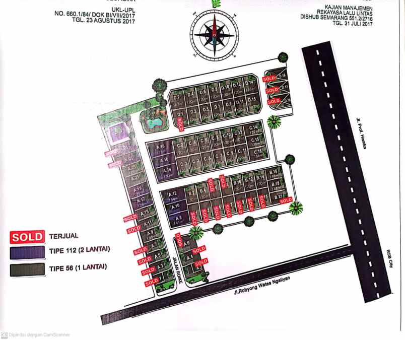 dijual rumah new villa lonjanten wates