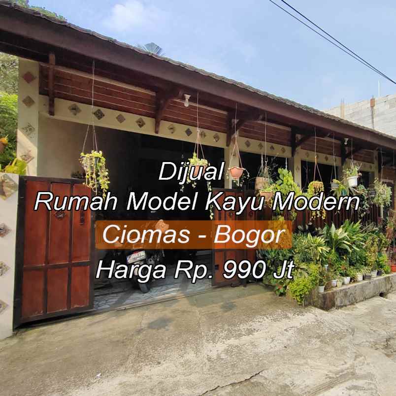 dijual rumah pagelaran kec ciomas