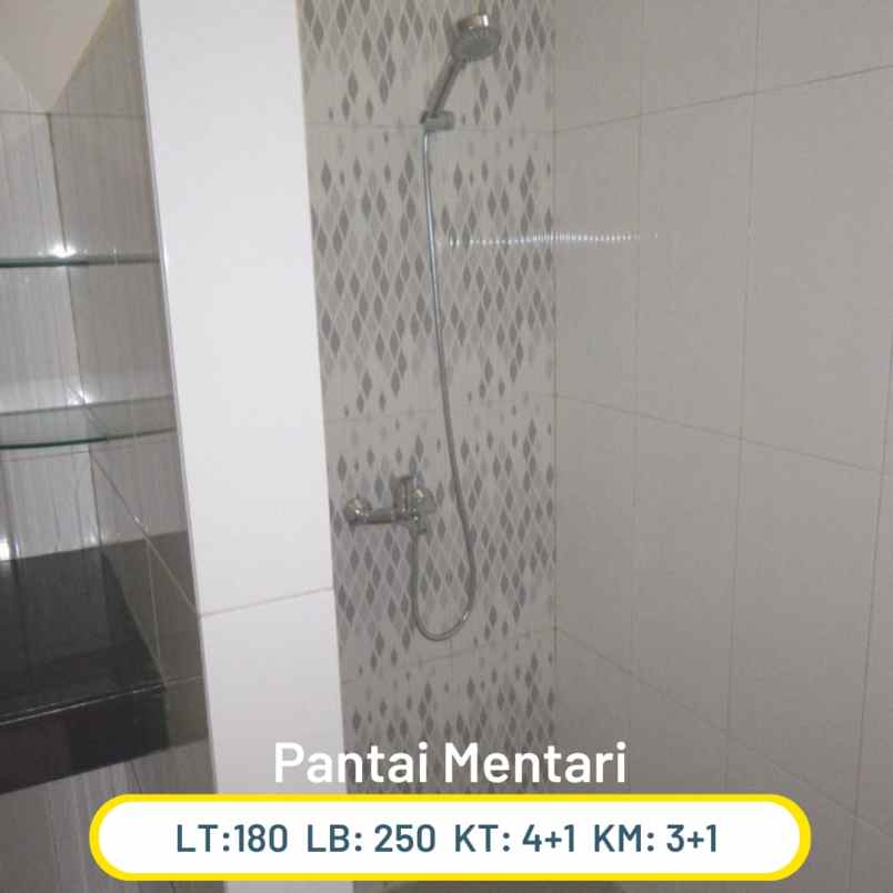 dijual rumah pantai mentari