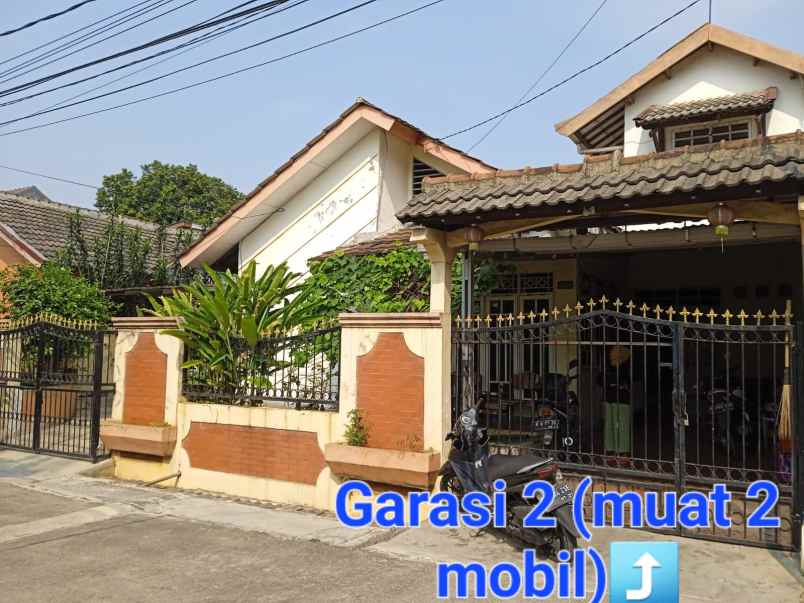 dijual rumah perum bumi pancoran mas jl