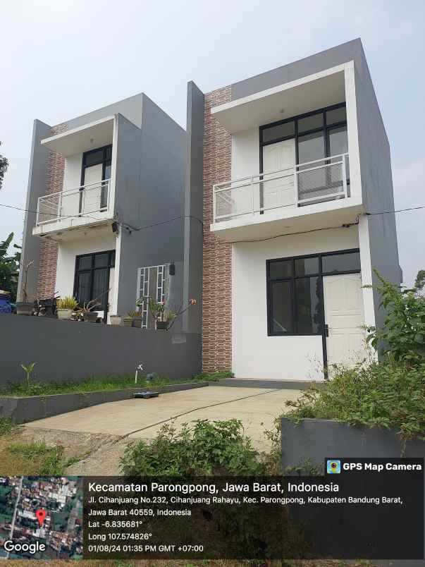 dijual rumah perumahan minimalis modern