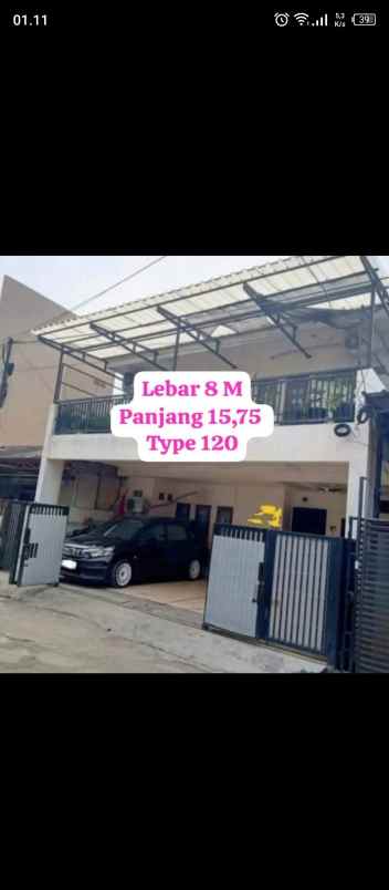 dijual rumah perumahan prima indah