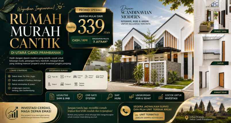 dijual rumah perumakan kkr 1 utara