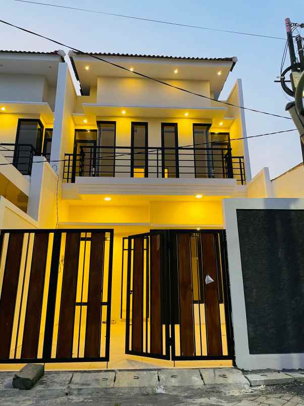 dijual rumah pondok benowo indah