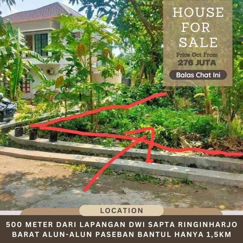 dijual rumah ringinharjo bantul yogyakarta