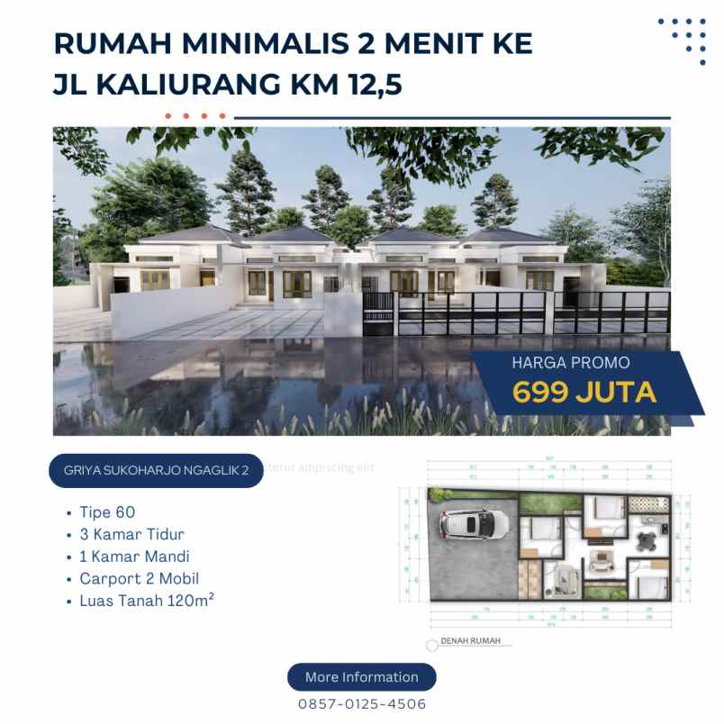 dijual rumah sembung sukoharjo ngaglik