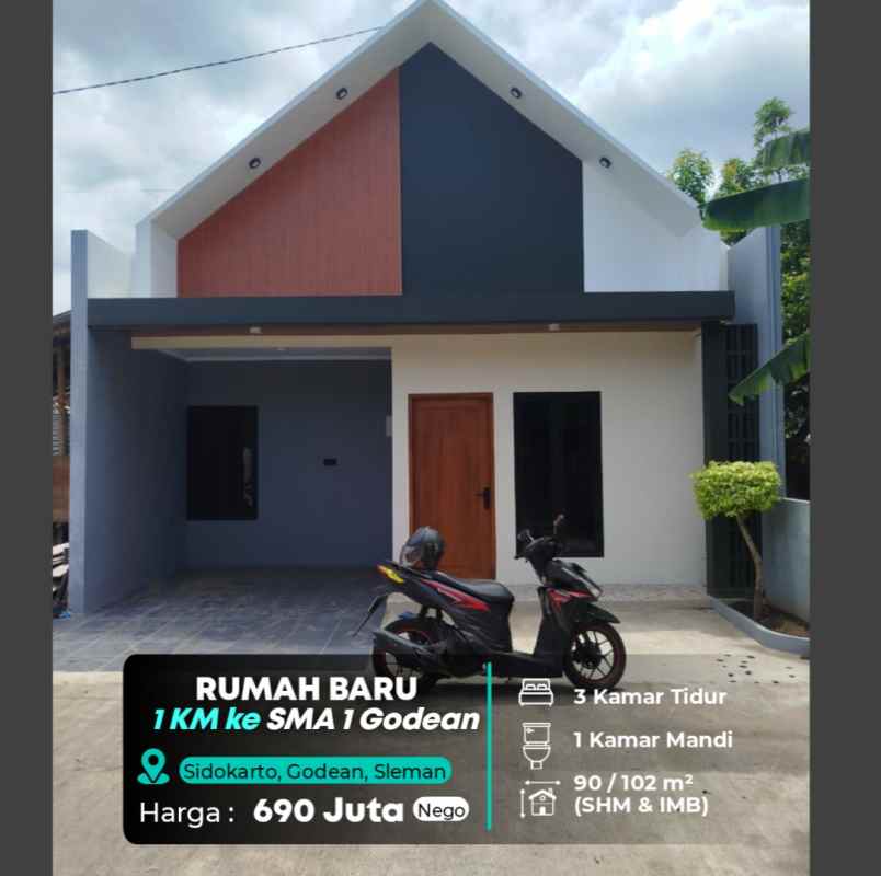 dijual rumah sidokarto