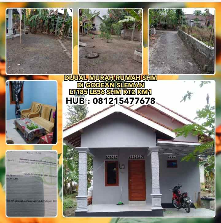 dijual rumah sidokerto godean sleman