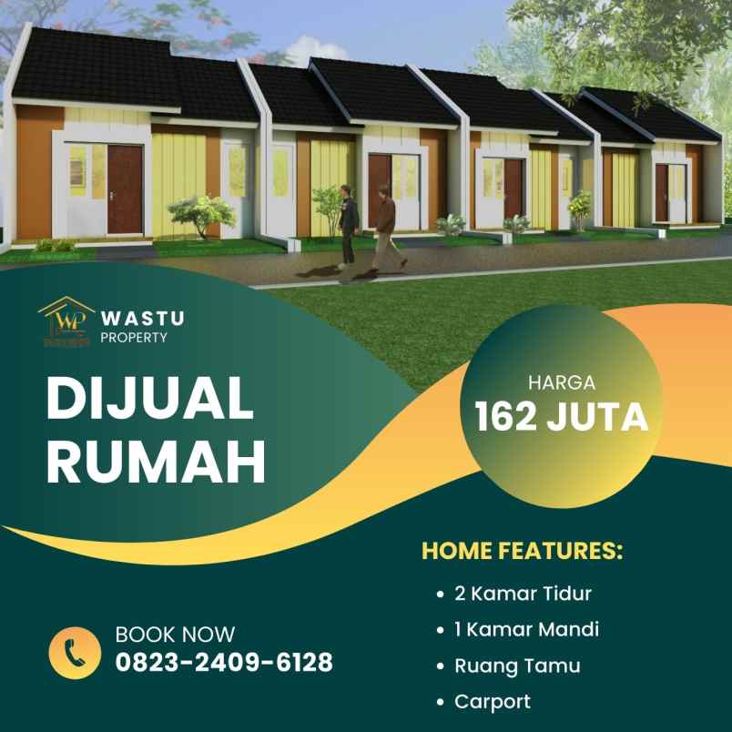 dijual rumah sirat sidomulyo kec