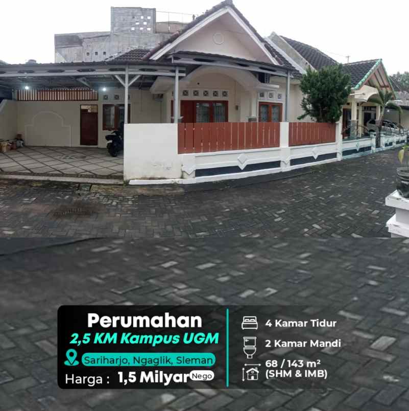 dijual rumah sleman