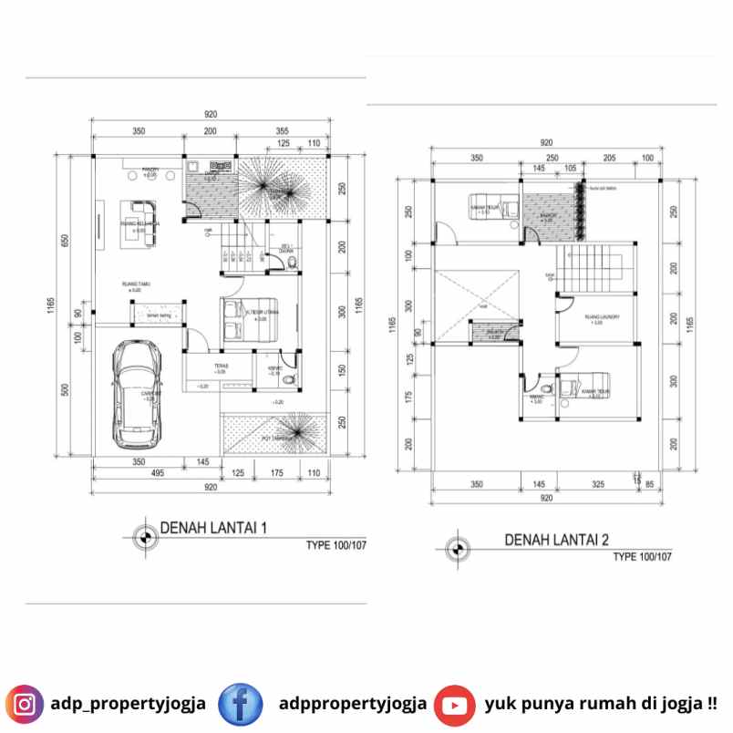 dijual rumah sonosewu ngestiharjo