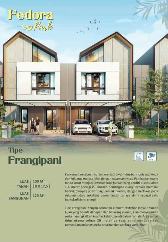 dijual rumah suvarna sutera tangerang