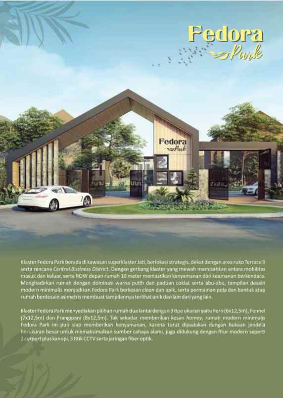 dijual rumah suvarna sutera tangerang