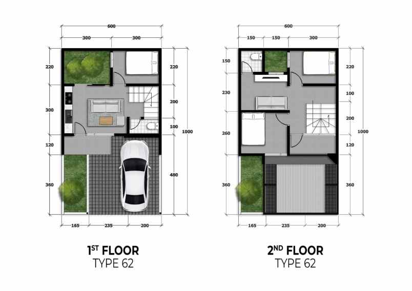 dijual rumah taman langit