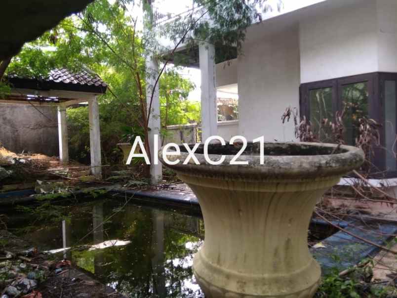 dijual rumah tua jl bangka hitung harga tanah saja