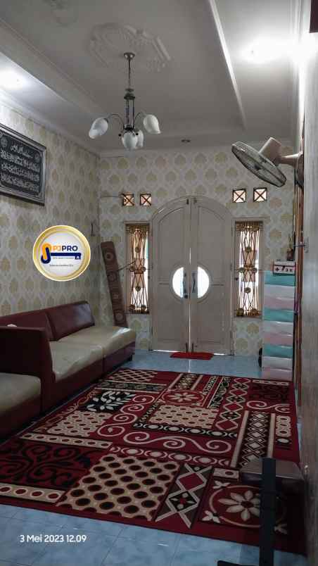 dijual rumah villa mutiara gading 1