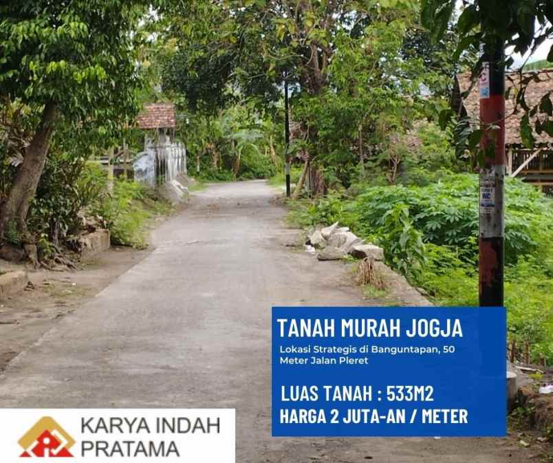 dijual tanah bintaran