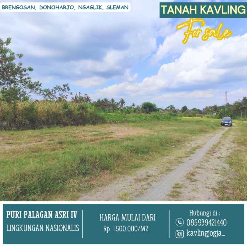 dijual tanah brengosan donoharjo