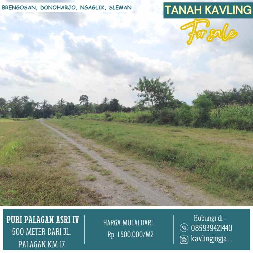 dijual tanah brengosan donoharjo