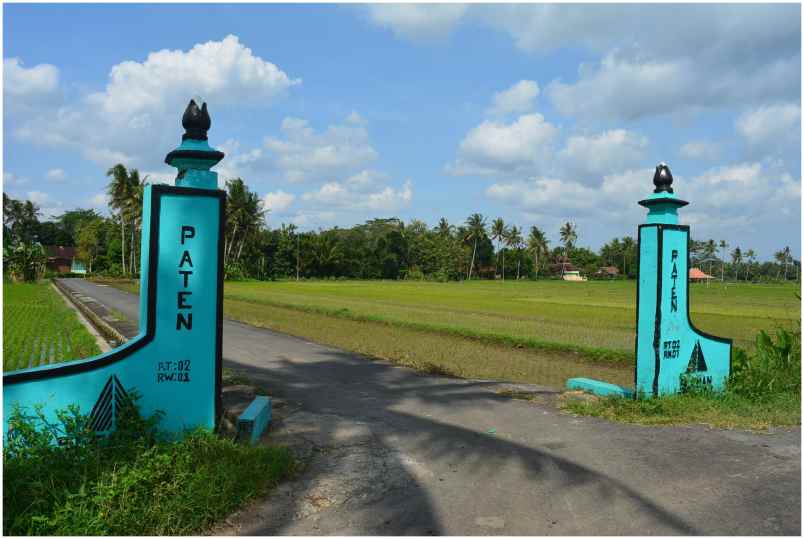 dijual tanah dekat pasar godean legalitas shm