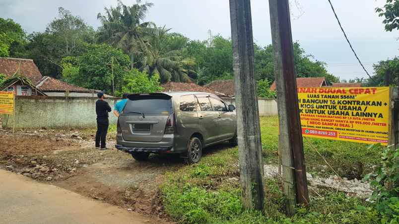 dijual tanah desa kubang sukamulya kab