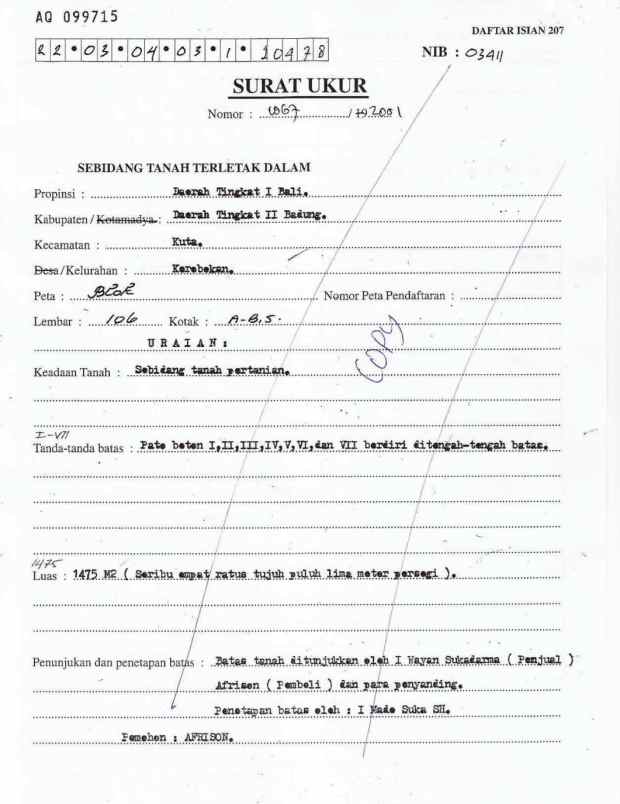 dijual tanah dewi saraswati