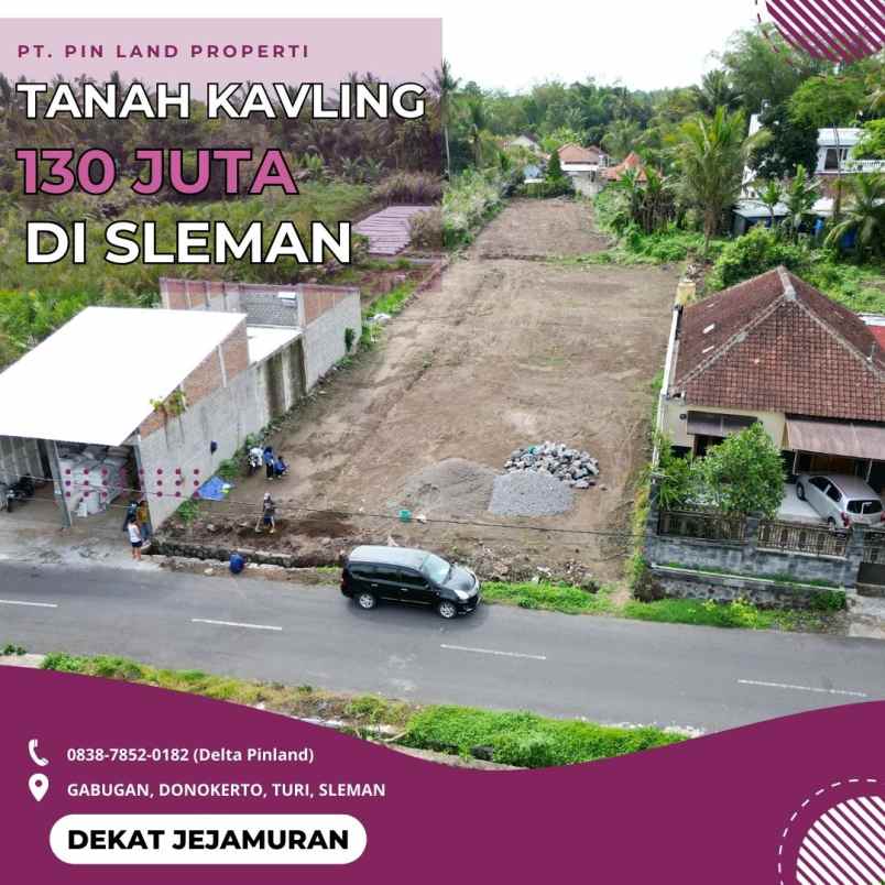 dijual tanah gabugan donokerto turi sleman