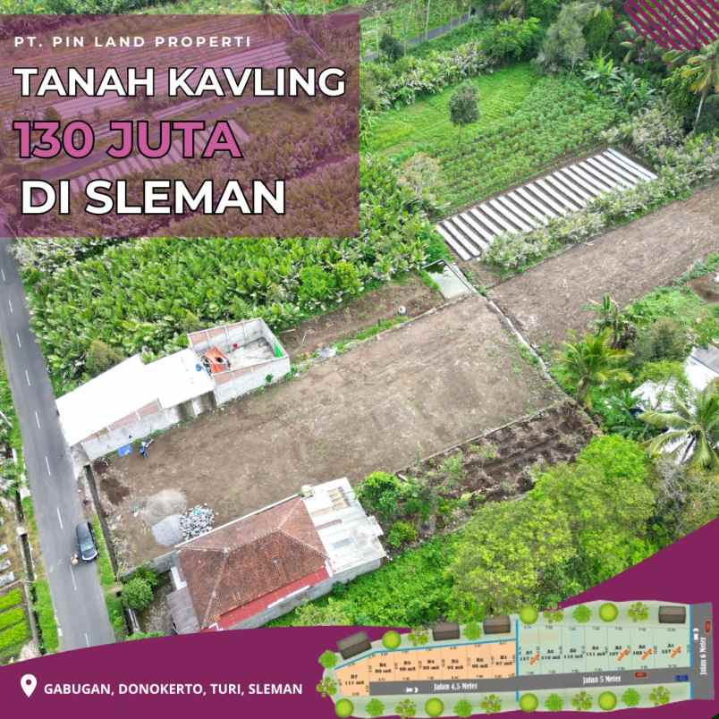 dijual tanah gabugan donokerto turi sleman