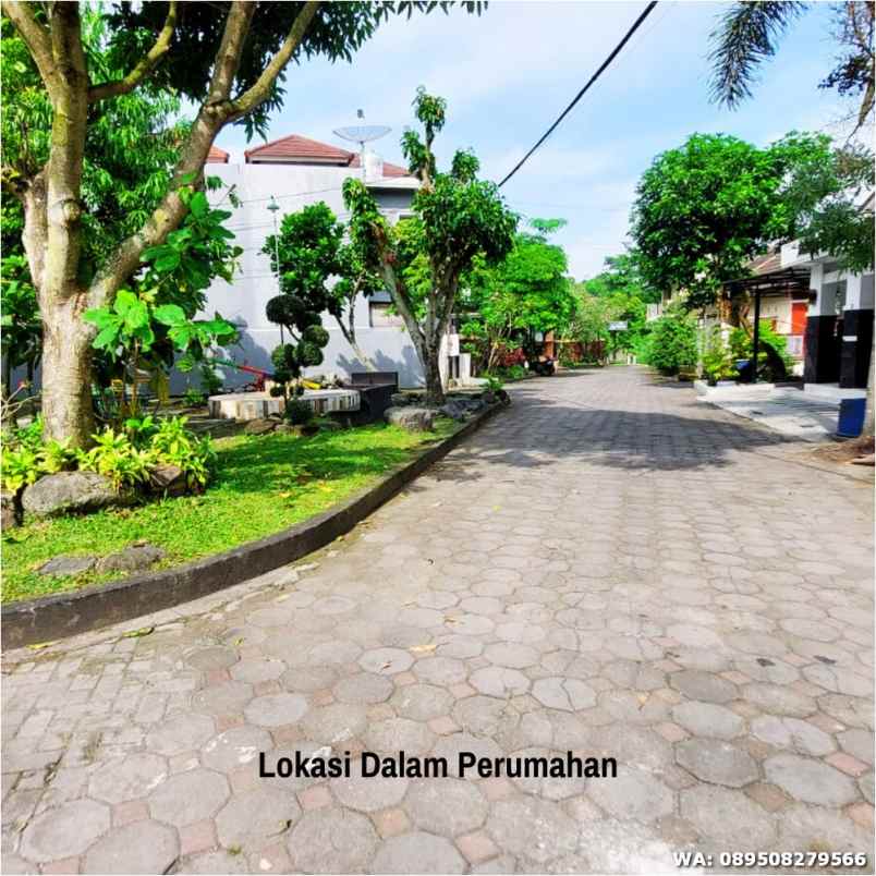 dijual tanah jalan candi gebang jalan