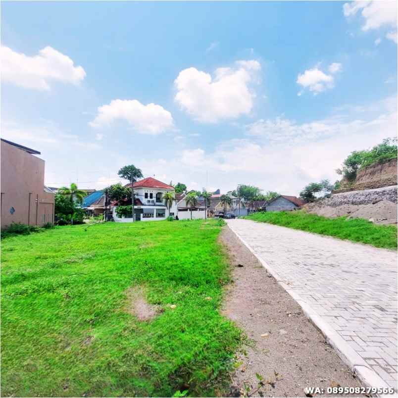 dijual tanah jalan candi gebang jalan