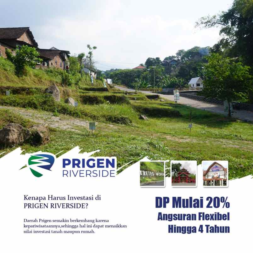 dijual tanah jalan raya prigen tretes