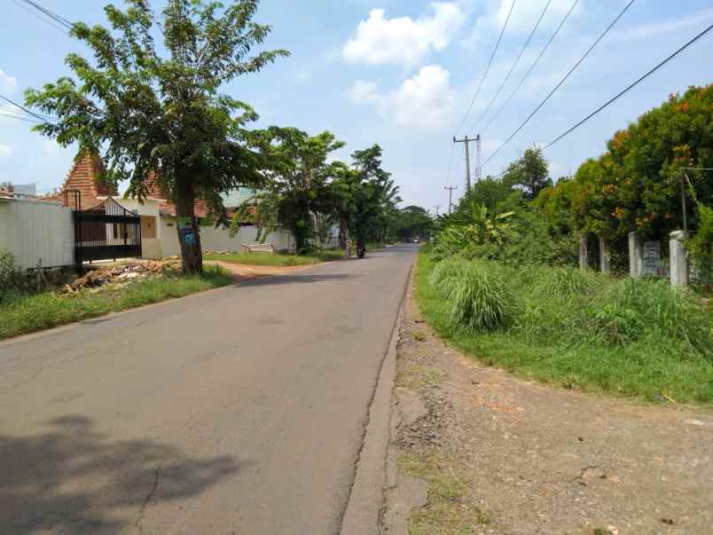 dijual tanah jalan syeh quro telagasari