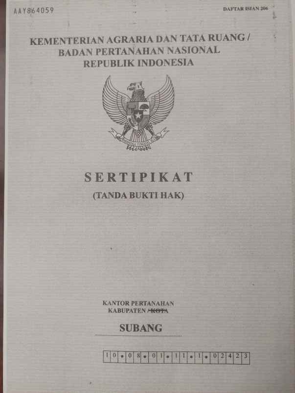 dijual tanah jl alternatif sagalaherang