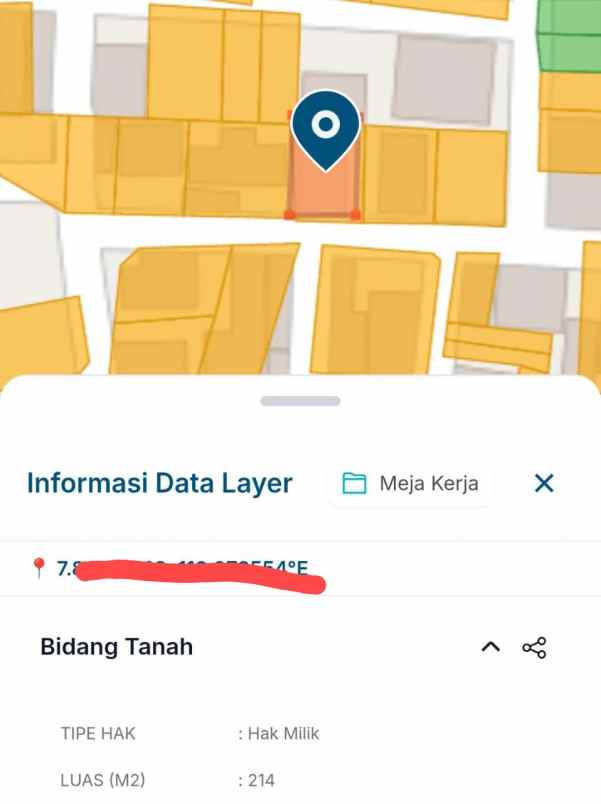 dijual tanah jl imogiri barat