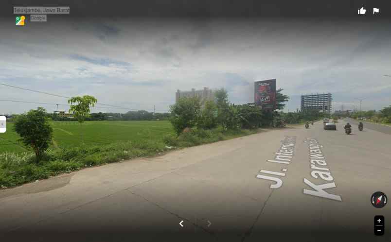 dijual tanah jl internasional karawang