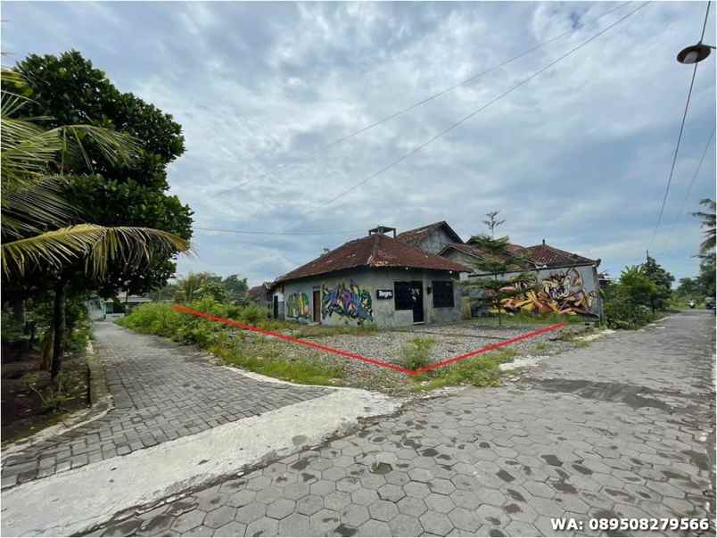 dijual tanah jl kaliurang km 10